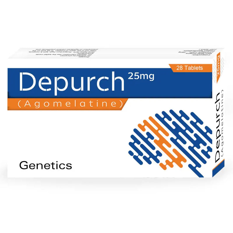 Depurch 25mg Tablets – Agomelatine for Depression, Sleep & Mood Regulation