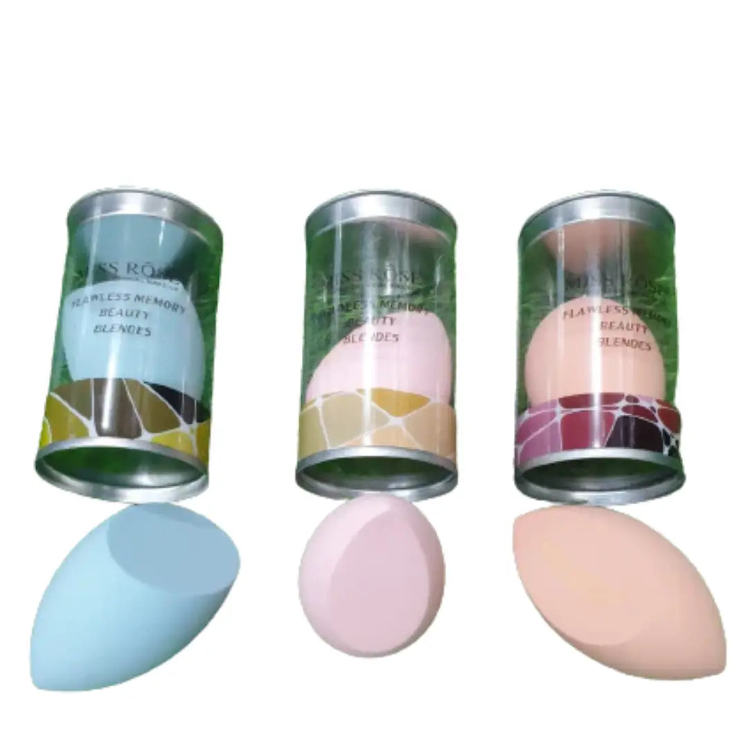 Miss Rose Flawless Memory Beauty Blenders soft makeup sponges