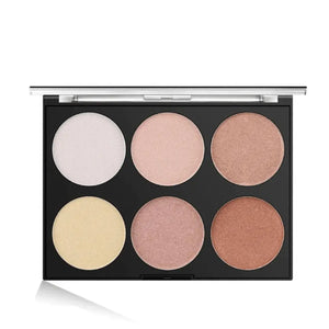 Miss Rose Glow Highlighter Palette N1 6 Colors