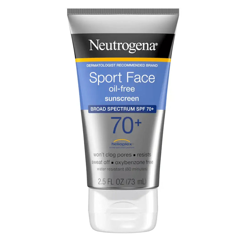 Neutrogena Sport Face Sunblock SPF 70 Oil-Free Broad Spectrum 73ml