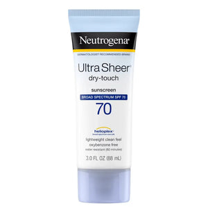 Neutrogena Ultra Sheer SPF 70 Sunscreen 88ml