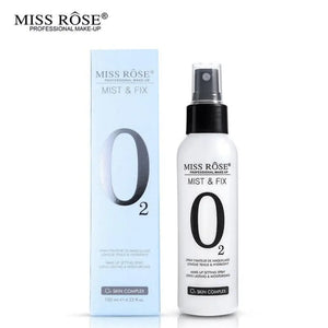 Miss Rose Mist Fix O2 Makeup Setting Spray 125ml