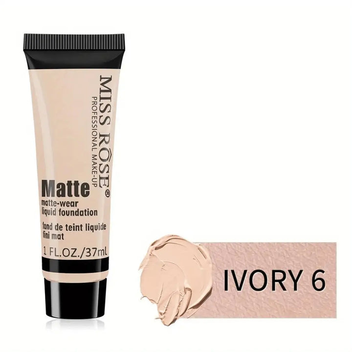 MISS ROSE MATTE WEAR LIQUID FOUNDATION IN FAIR 37ml