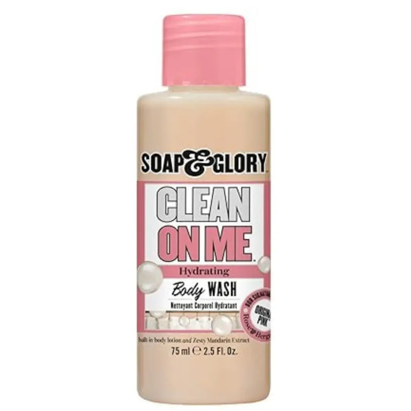 Travel Size Soap Glory Clean On Me Body Wash 75ml