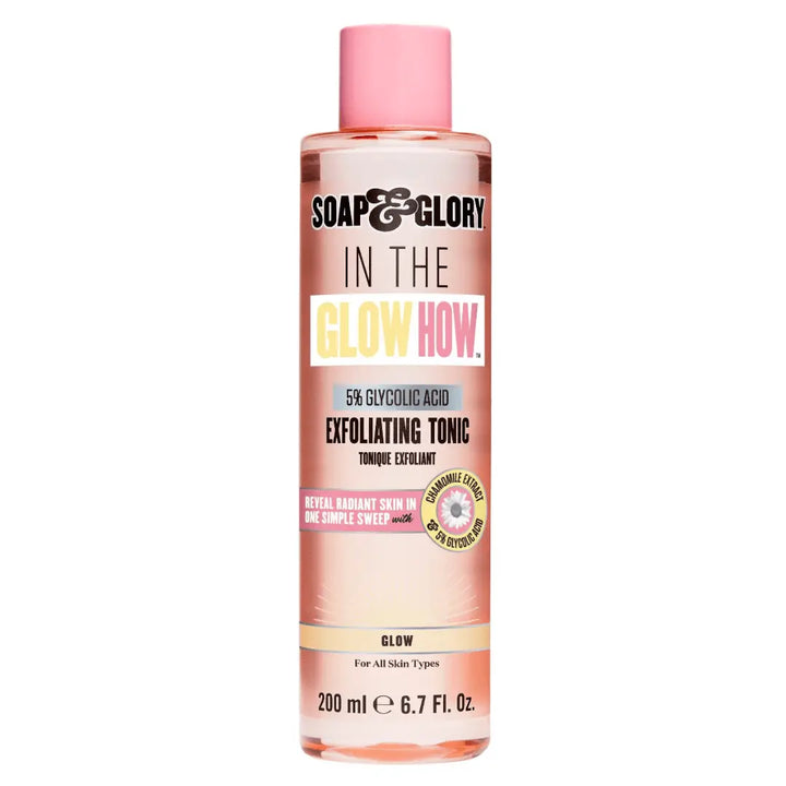 A 5% GLYCOLIC ACID EXFOLIATING TONIC BY SOAP & GLORY 