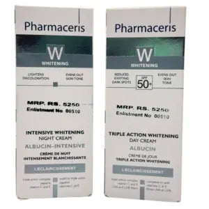 Pigmentation Discount Box: Pharmaceris W Day & Night Creams Derma.pk