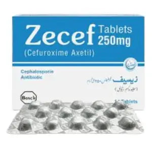 Zecef 250mg Tablets (14s) by Bosch Pharmaceuticals - Available at derma.pk