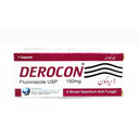 Derocon 150mg Capsule – Fluconazole Antifungal for Skin & Nails photo 1