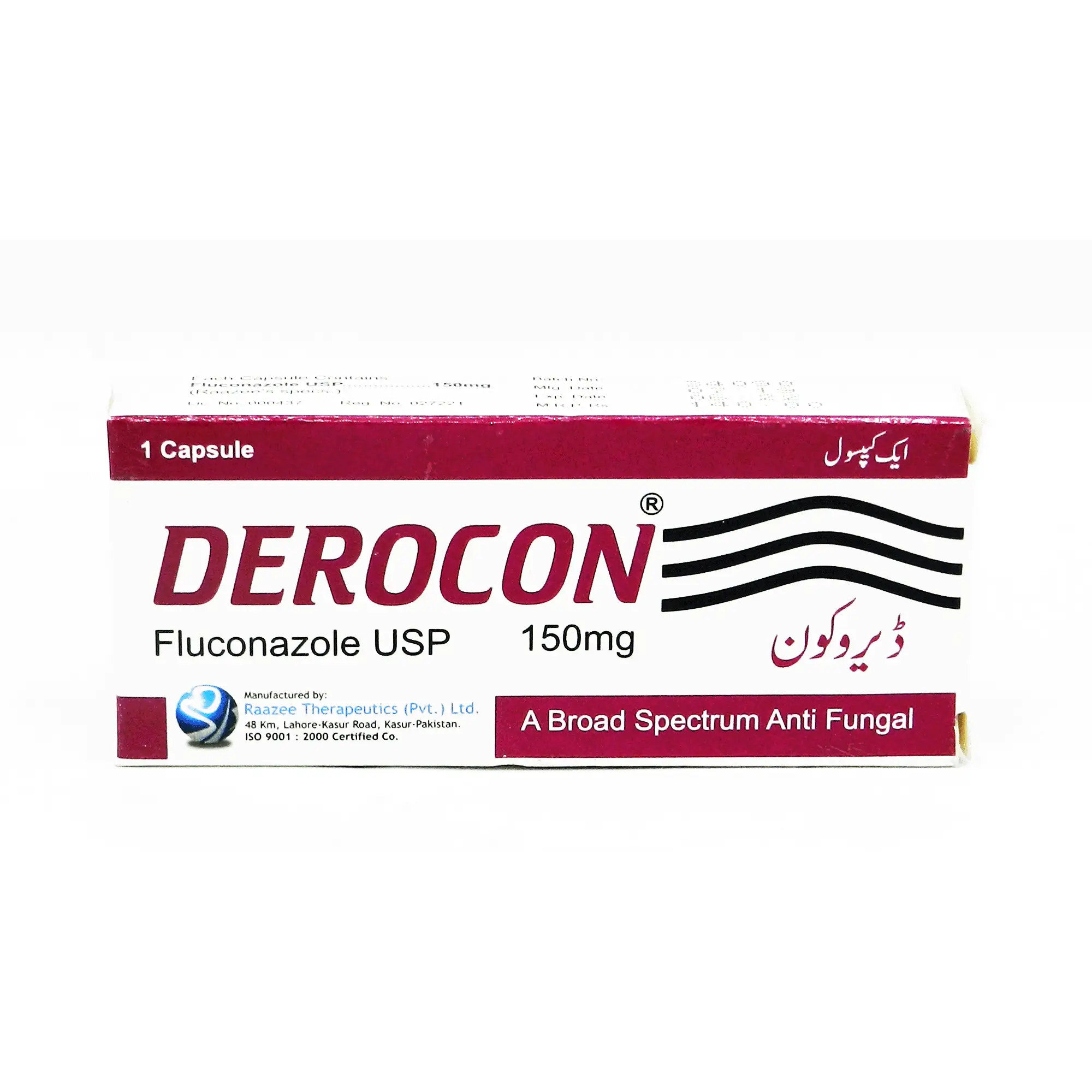 Derocon 150mg Capsule – Antifungal Infection Treatment for Skin & Nails