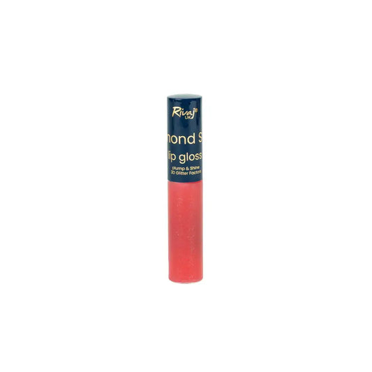 Rivaj Diamond Shine Lip Gloss Shade 18 - Rich Nude Shimmer Glossy Finish