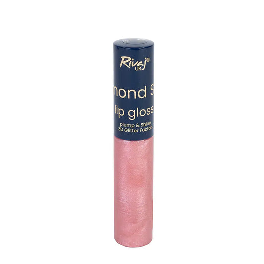 Rivaj Diamond Shine Lip Gloss Shade 29 – Warm Peachy Shimmer Lip Gloss