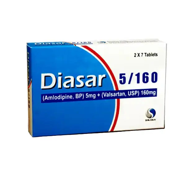 Diasar 5mg/160mg Tablets