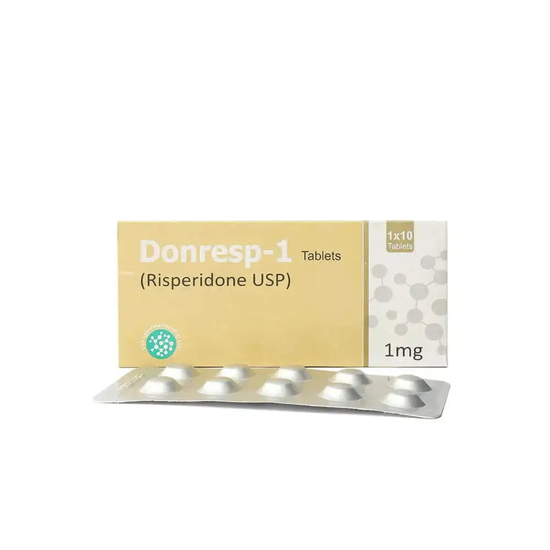Donresp 1mg Tablets – Risperidone for Schizophrenia & Bipolar Disorder