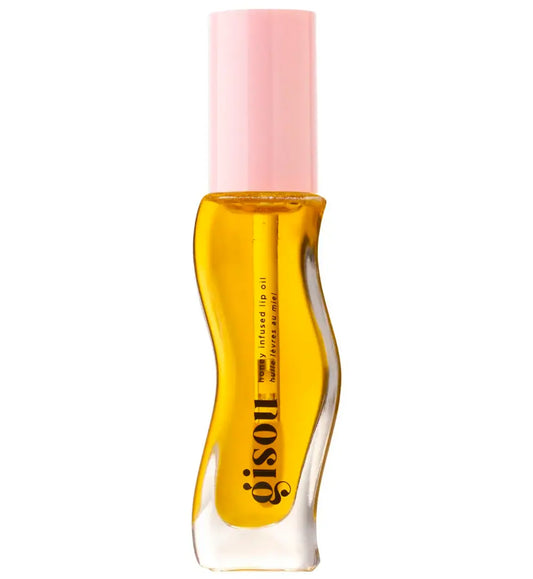 Gisou Honey Infused Hydrating Lip Oil – front of packaging
