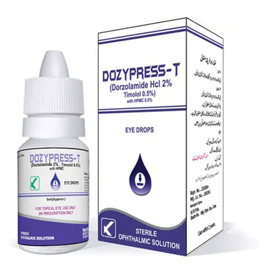 Dozypress-T Eye Drops 5ml – Available in Pakistan