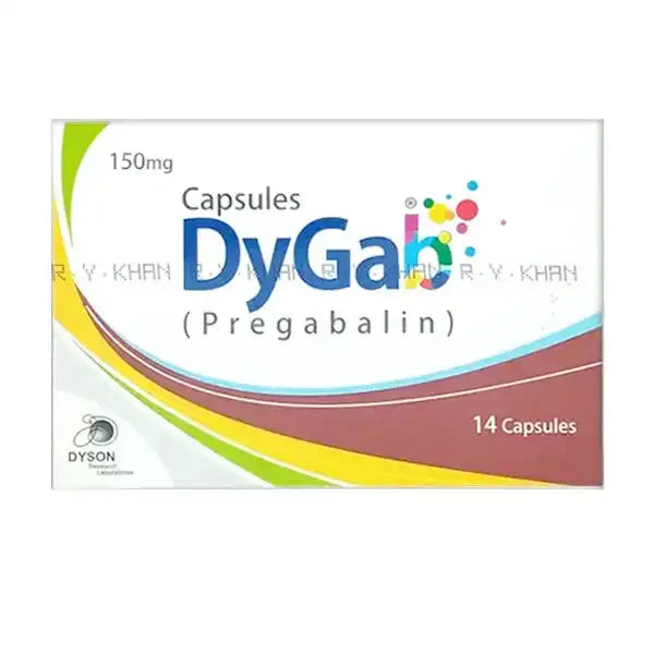 Dygab 150mg Capsules 
