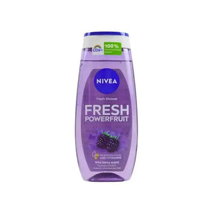 Nivea Shower Gel Fresh Powerfruit with Blueberry Scent – 250ml
