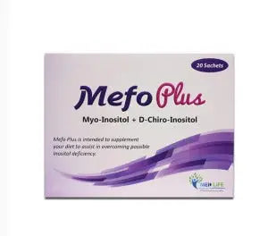 Mefo Plus Sachets 20s — Myo-Inositol & D-Chiro-Inositol for PCOS