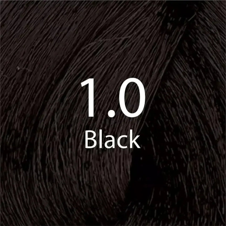 Eazicolor 1.0 Black Hair Color (60ml) - derma.pk eazicolor