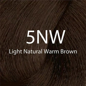 Eazicolor 5NW permanent hair color cream with Omega-9 formula