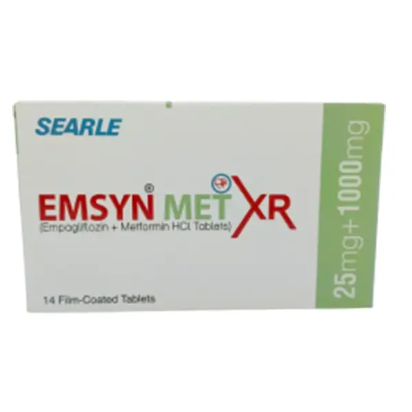 Emsyn Met XR 25/1000mg (Empagliflozin + Metformin XR)