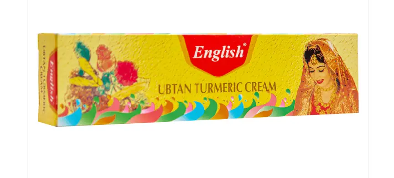 English Ubtan Turmeric Cream 53g – Herbal Brightening Cream