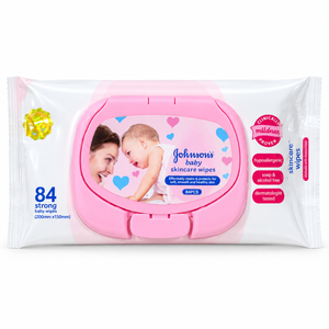 Johnson's Baby Skincare Wipes 84pcs