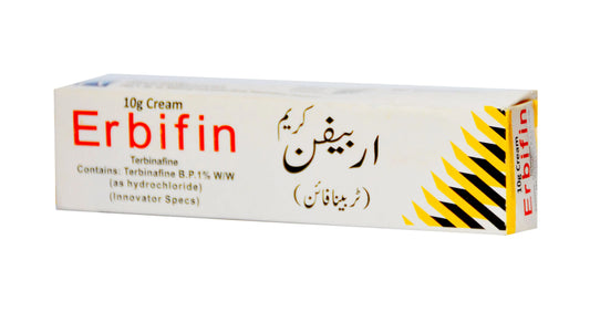 Erbifin Cream 10g Terbinafine 1%