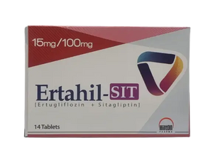 Ertahil Sit 15/100 mg Tablet – Ertugliflozin + Sitagliptin for Type 2 Diabetes – Available in Pakistan