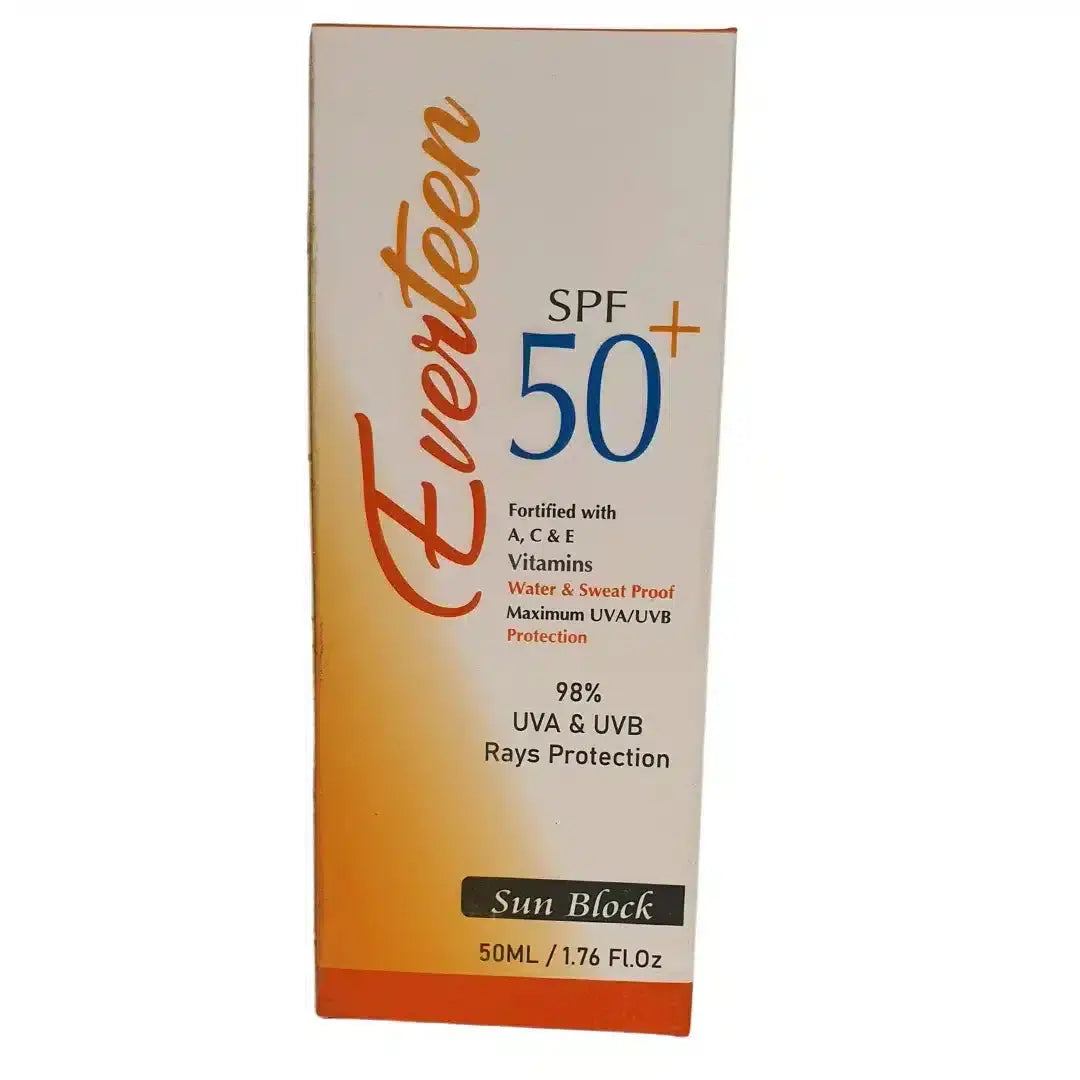 Everteen Sunblock SPF 50+ | Fortified with Vitamins a & C