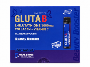 GLUTA B L-Glutathione 1000mg + Collagen + Vitamin C Oral Shots (5x30ml)