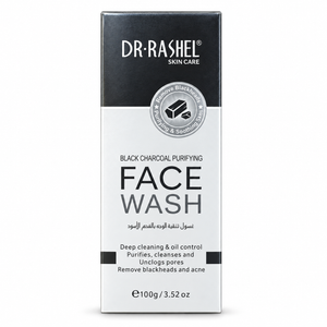 Dr Rashel Black Charcoal Purifying Face Wash 100g