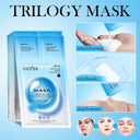 SADOER Hyaluronic Acid Moisturizing Three-Step Facial Mask photo 3