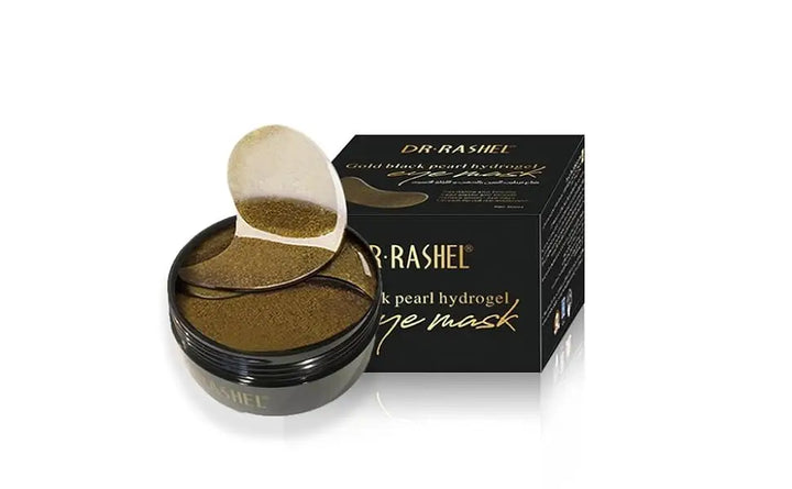 Gold Black Pearl Hydrogel Eye Mask