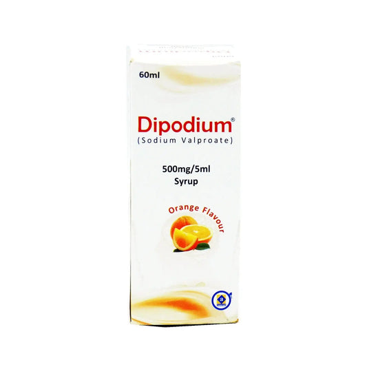 Dipodium 60Ml Syrup 500Mg/5Ml ��� Sodium Valproate for Epilepsy & Mood Disorders