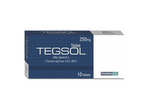 Tegsol Tablets 250mg – Terbinafine HCI Oral Treatment for Fungal Infections