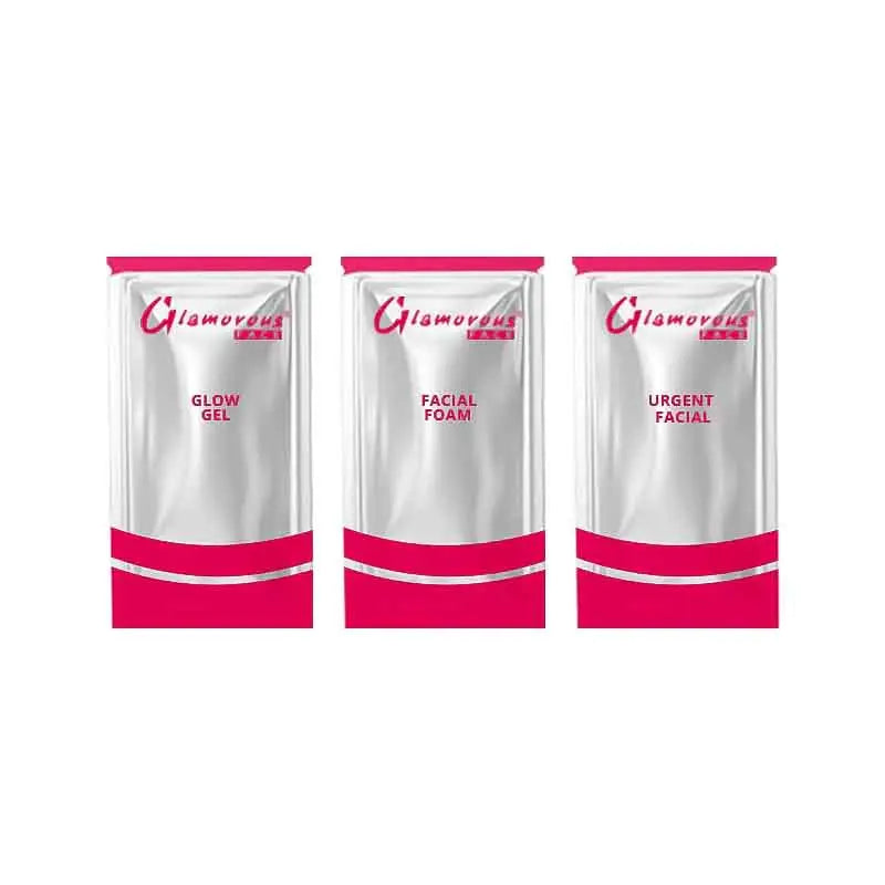Glamorous Face Ready To Glow Urgent Facial – back of packaging