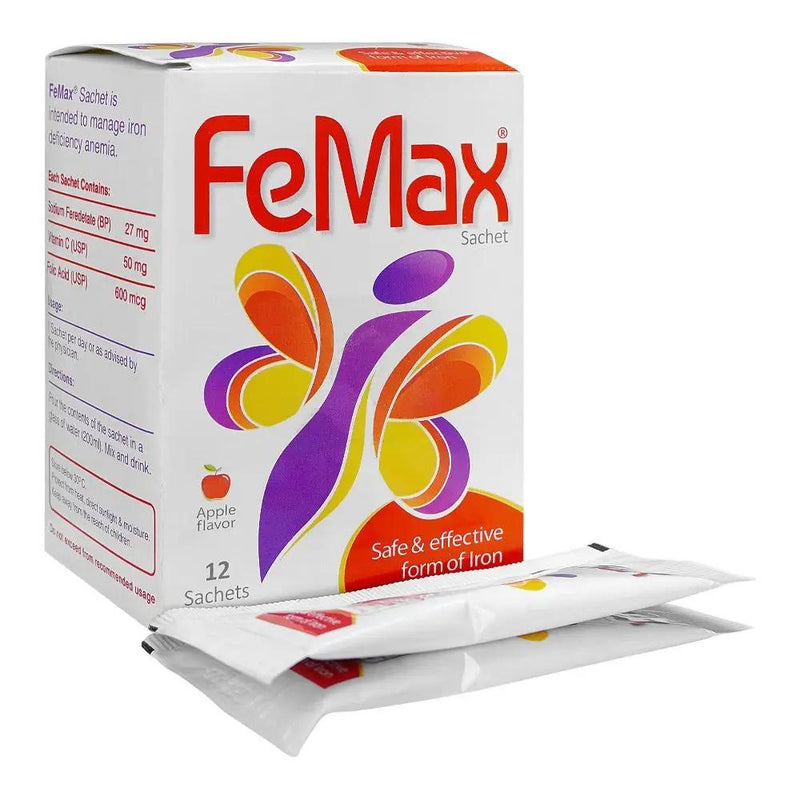 Femax Sachets Iron Folic Acid Multivitamin