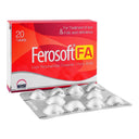 Ferosoft FA Tablet – Iron & Folic Acid Supplement for Anaemia photo 1