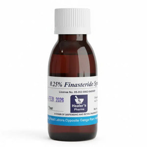 0.25% Finasteride Topical Hair Loss Spray by Healer's Pharma