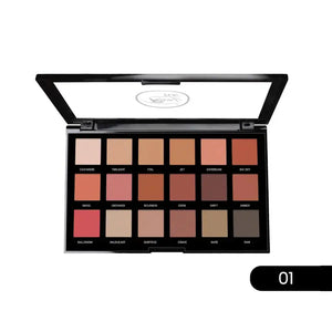 Rivaj HD Flawless 18 in 1 Eyeshadow Palette Shade 1 – Available in Pakistan