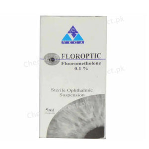 Floroptic Eye Drops 0.1% 5ml – Fluorometholone for Eye Inflammation – Available in Pakistan