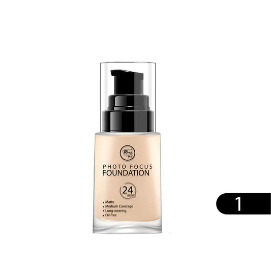 Rivaj Photo Focus Foundation 30ml Shade 1 – Fair Skin Coverage – Available in Pakistan