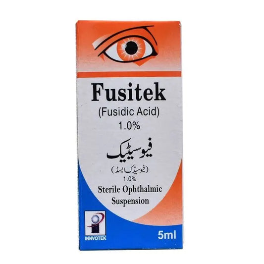Fusitek Eye Drop 5ml — Fusidic Acid for Bacterial Eye Infections – Available in Pakistan