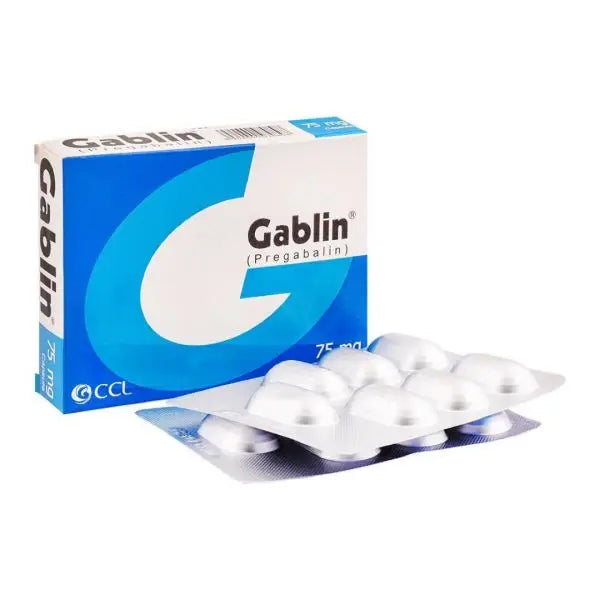 Gablin Gablin 75mg Capsules – Effective Relief for Neuropathic Pain & Anxiety ...