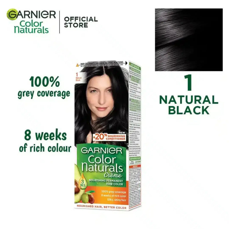 Garnier Color Naturals, 1 Natural Black - derma.pk