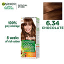 Garnier Color Naturals 6.34 Chocolate Hair Color photo 1