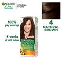 Garnier Color Naturals, 4 Natural Brown - derma.pk photo 1
