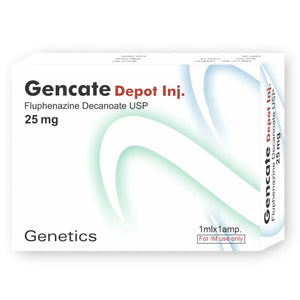 Gencate Depot Injection 25mg – Fluphenazine Decanoate for Schizophrenia