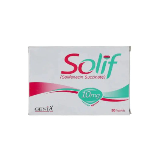 Solif 10mg Tablets – Solifenacin for Overactive Bladder – Available in Pakistan